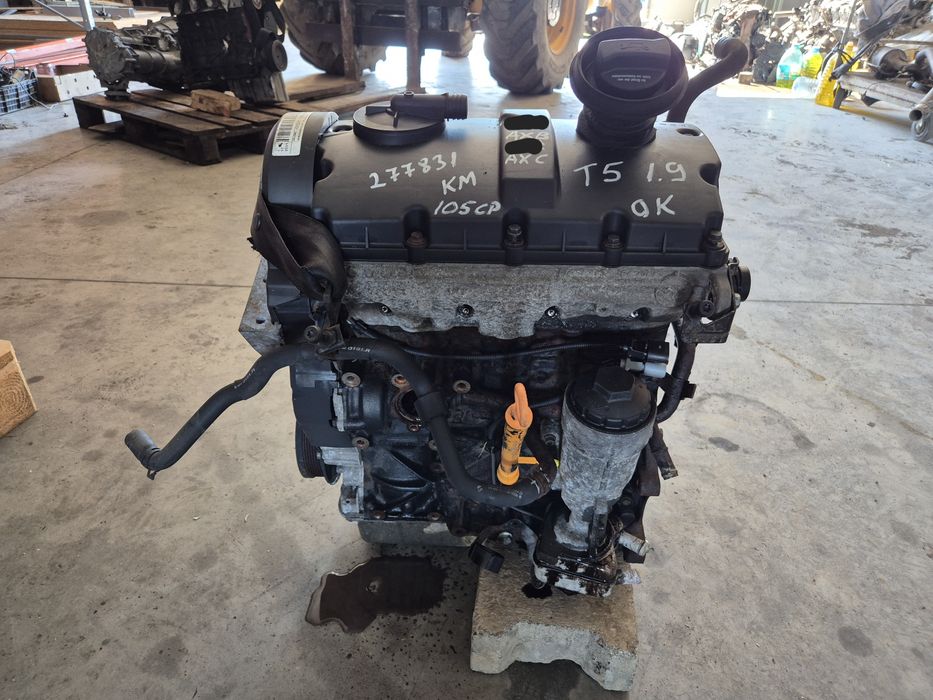 Motor vw transporter t5 1.9 tdi cod motor AXB euro 3 an 2005 cu 277831