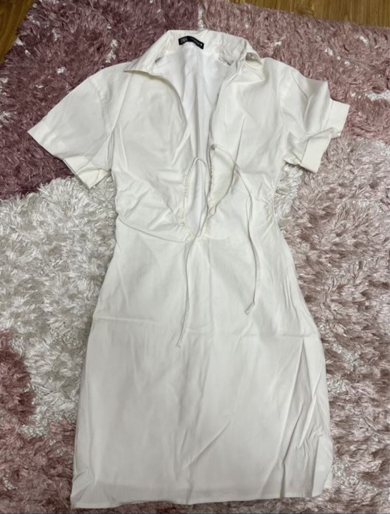 Rochii scurte Zara si Mango