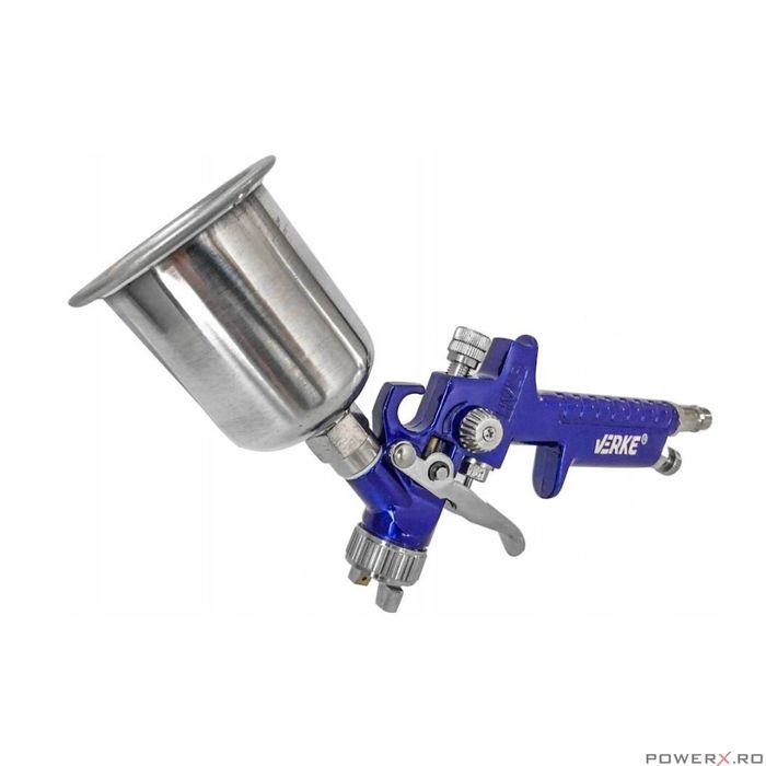 Pistol de vopsit profesional cu rezervor HVLP 125ml 0.8mm