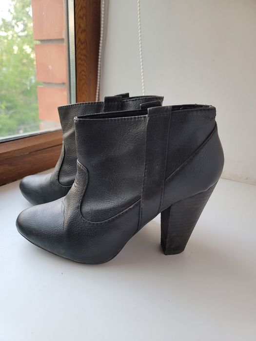 сапоги ZARA оригинал полусапожки сапожки