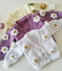 Cardigane tricotate copii