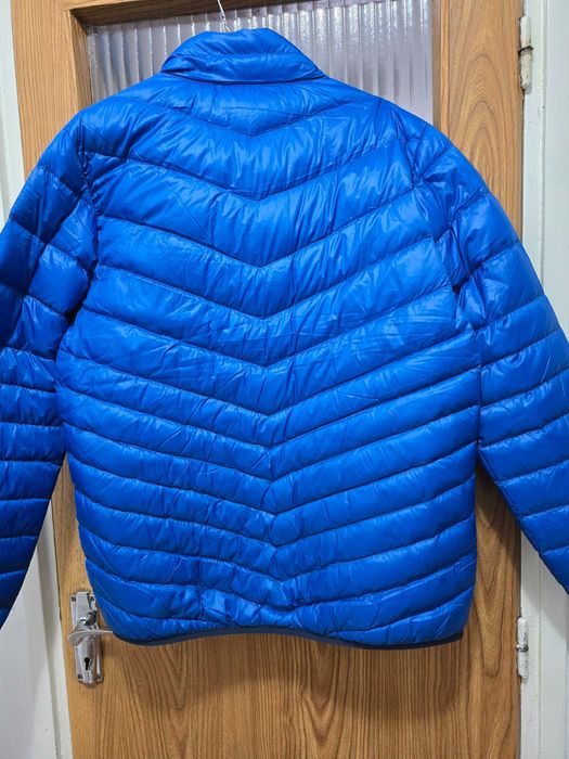 Geaca cu umplutura de puf PEAK, Albastru, L