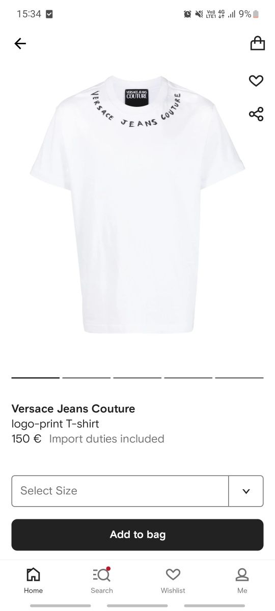 Urgent! tricou versace