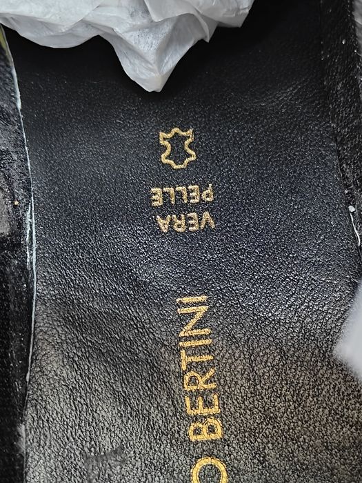 Ghete Enzo Bertini *piele naturală*bărbați*cool*iarnă