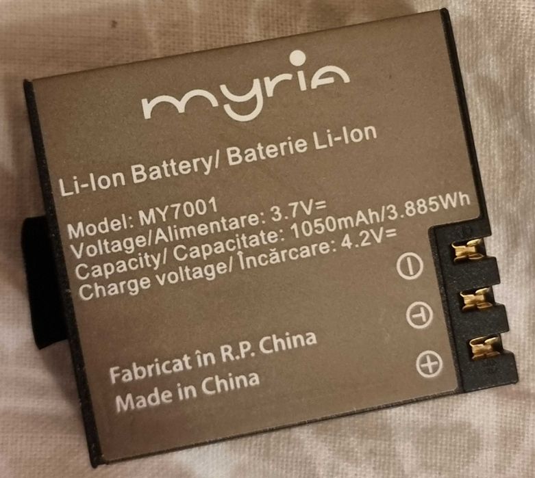 Mini-camera video 4K Myria MY7001