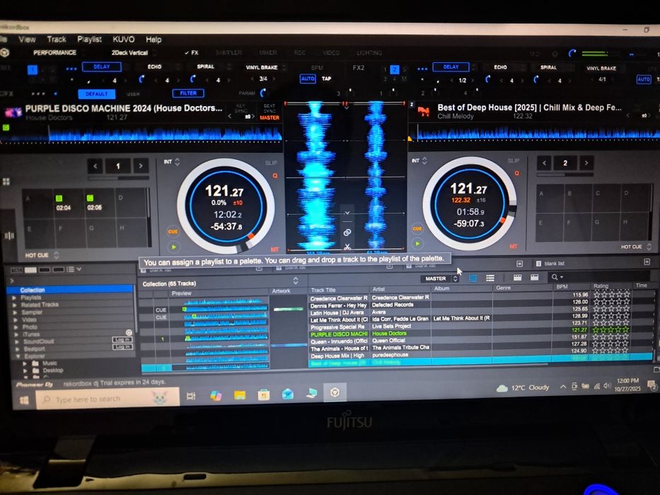 Laptop+ ddj rb+ microfon
