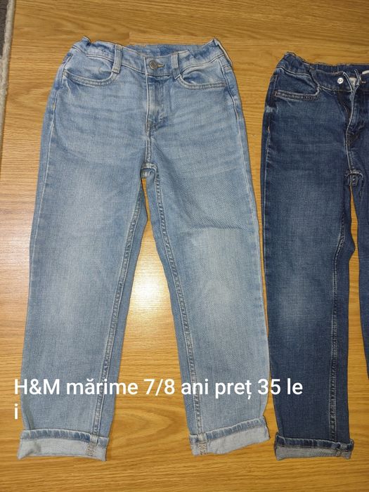 Blugi H&M mărime 7/8 ani