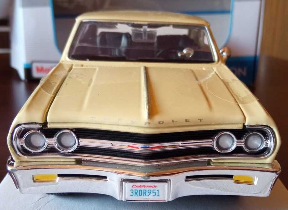 Chevrolet Malibu SS 1965 1:24 Maisto Special Edition DIECAST Метален