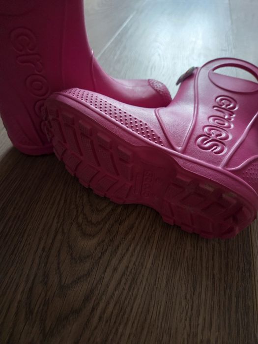 Cizme Crocs roz mărimea 28