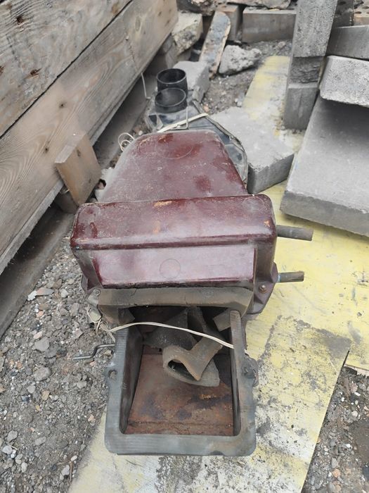 Корпус печки с радиатором медный на волгу