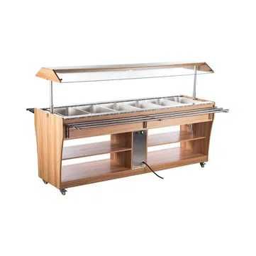 GREEN FROST- Vitrina refrigerare 6x GN 1/1 (2150 × 765 × 1370 mm)