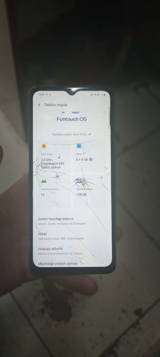 vivo y27s karoka bor