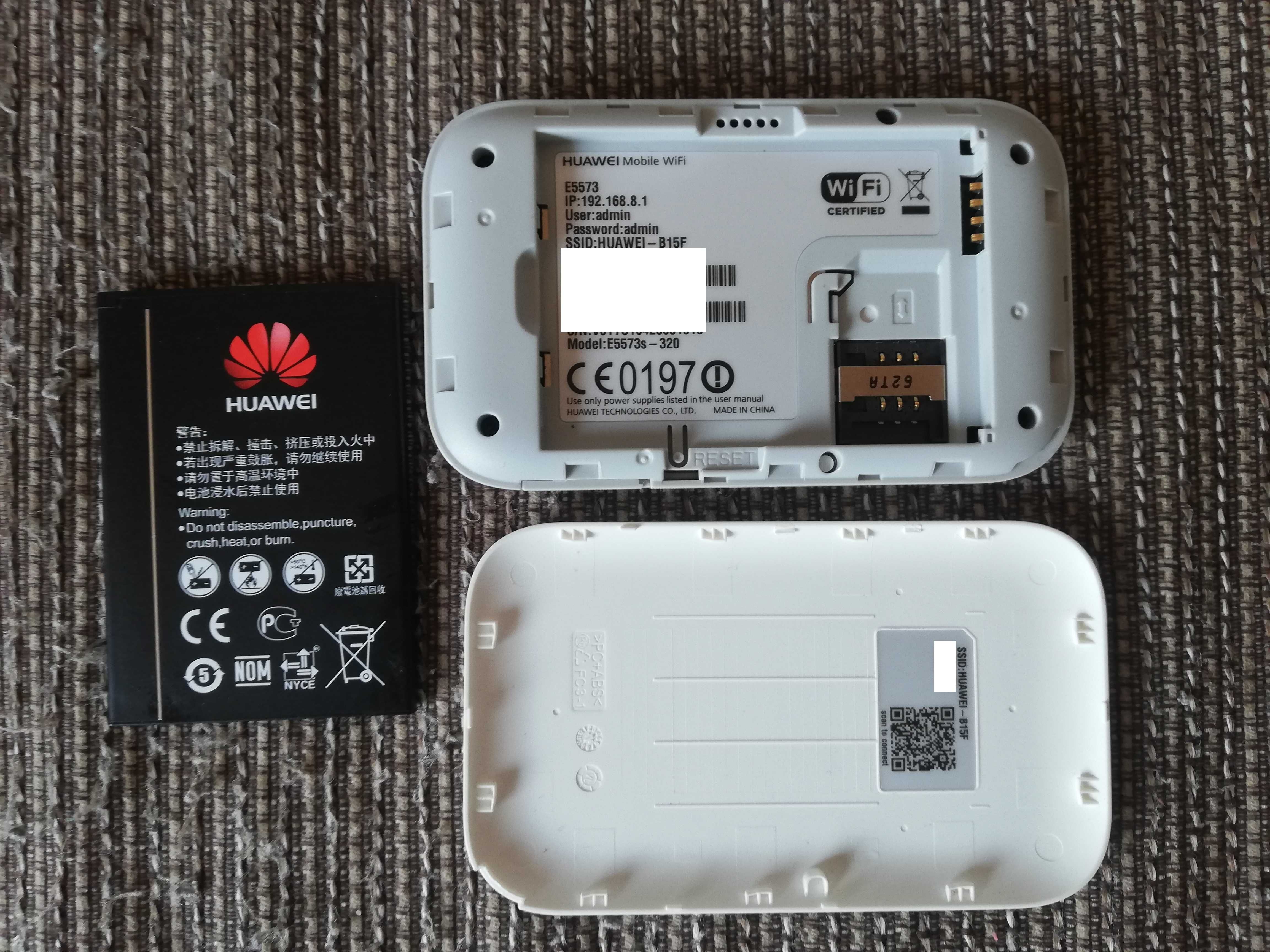 4G Huawei E5573 мобилен рутер работи с всички оператори