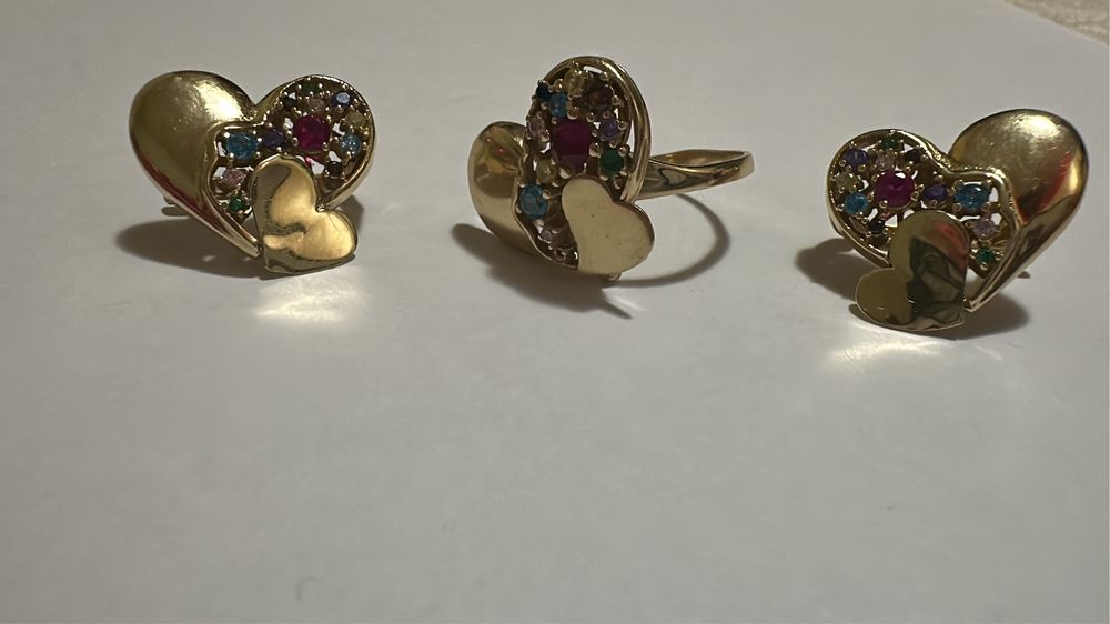 Vand set cercei si inel