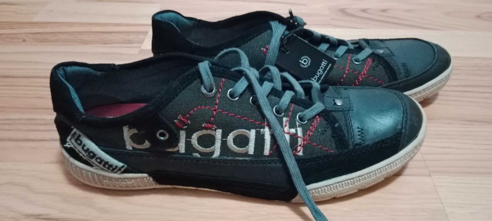 Adidasi Bugatti 43 noi piele mix textil