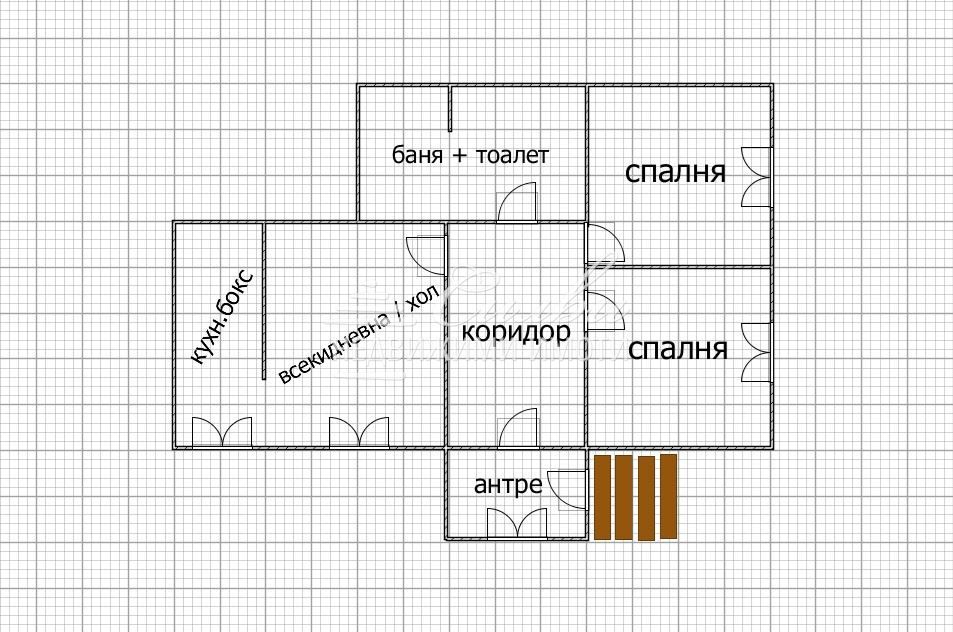 Етаж от къща - Център