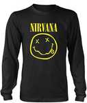 Bluza barbati M Nirvana - Smiley Logo CD Nevermind