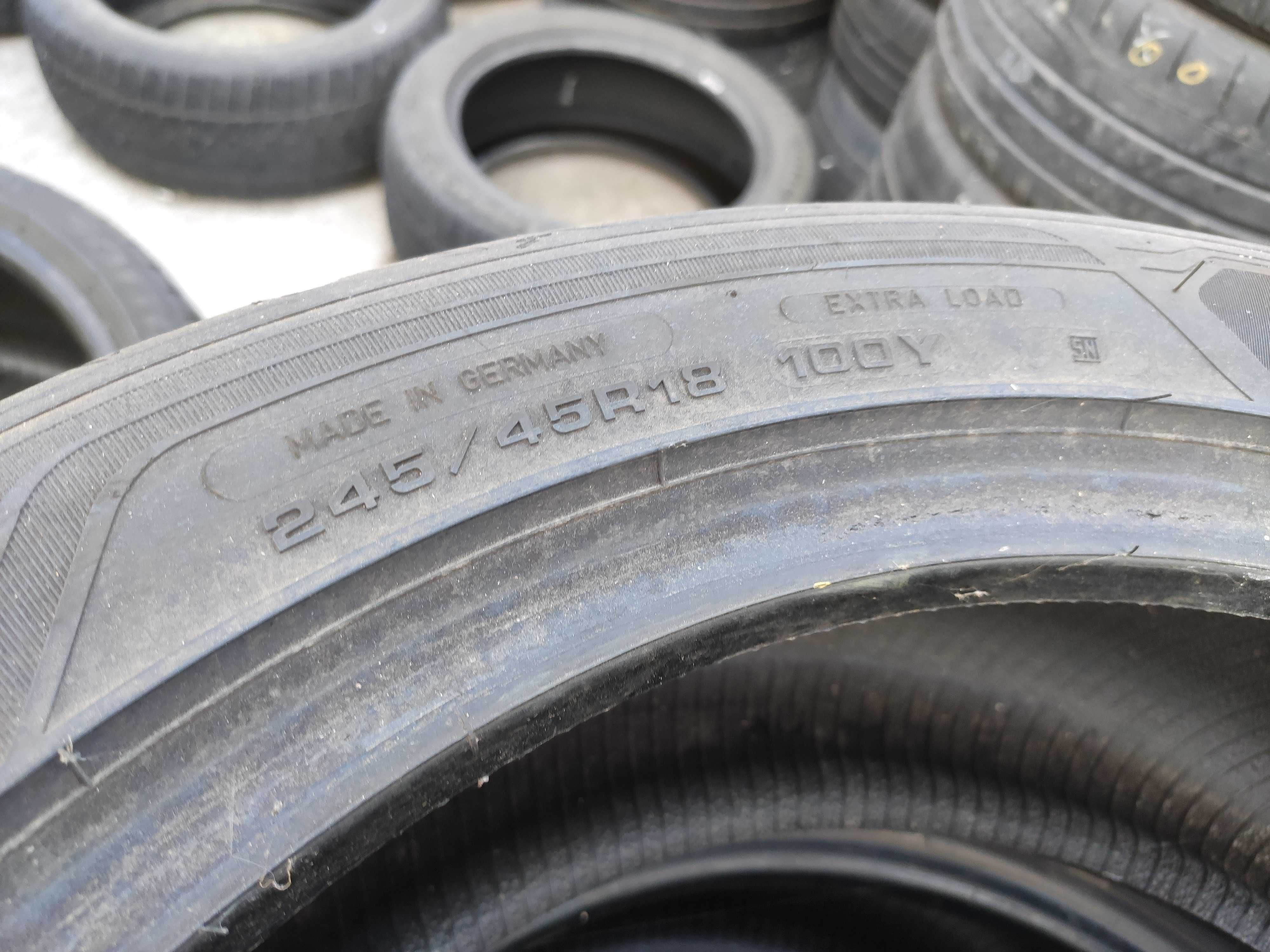 2бр Летни гуми 245 45 18 - Goodyear - DOT 2023