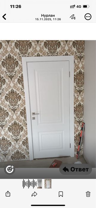 Установка межкомнатных дверей, качественная работа