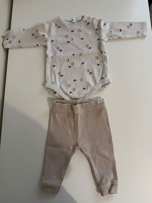 Сет боди и клин Zara 1-3 месеца