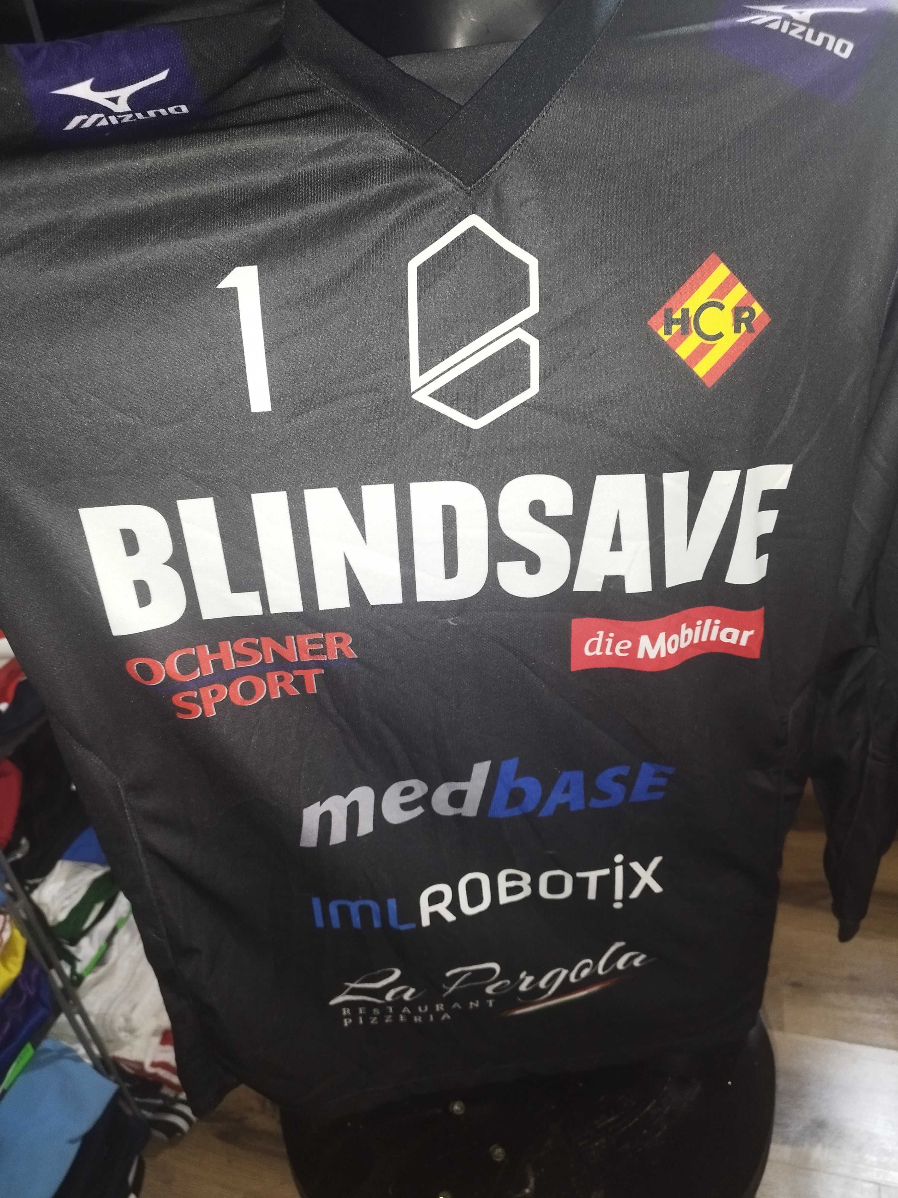 bluza portar hockey HC Rychenberg blindsave gruber #1 marimea L