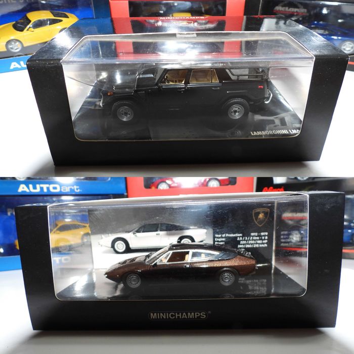 Lamborghini 1/43 Minichamps, Autoart, Kyosho, ixo