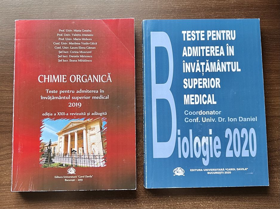 Carti admitere medicina UMFCD