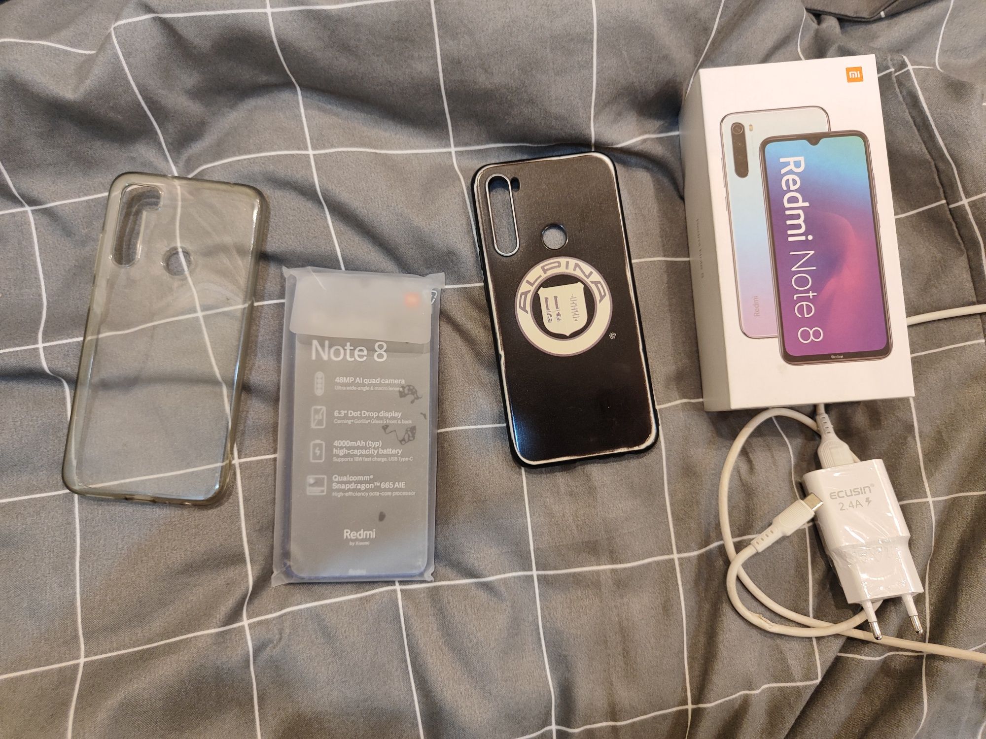 Redmi note 8 4/64 синий