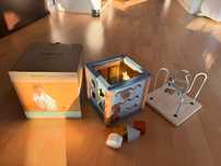 Cub de activitati din lemn Little Dutch