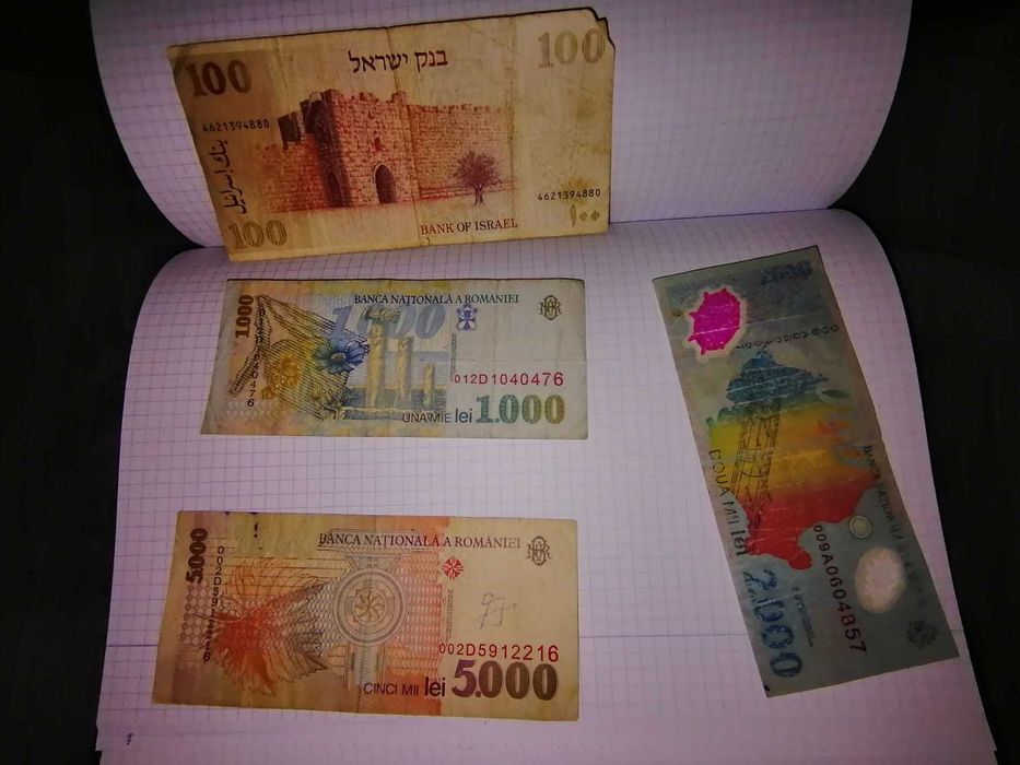 Bancnote vechi romanesti si unele straine