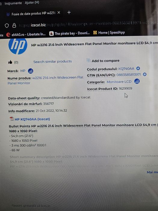 P.C Ligth gaming , sistem complet.