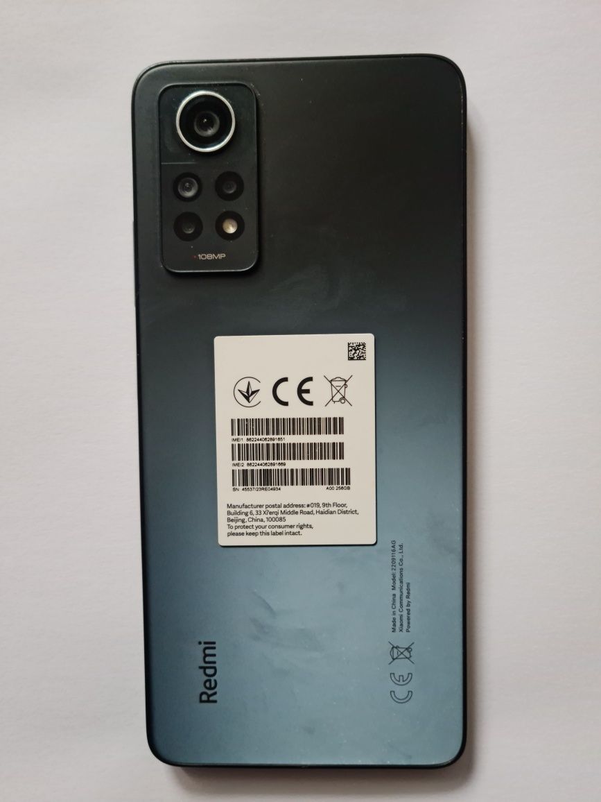 Redmi Note 12 pro NFC
Xiaomi Redmi Note 12 Pro 4G NFC Dual SIM