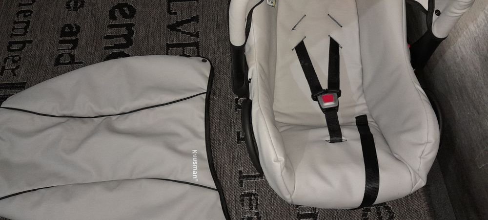 Cărucior/căruț copii 3 în 1 sport+landou+scaun auto.Krausman.