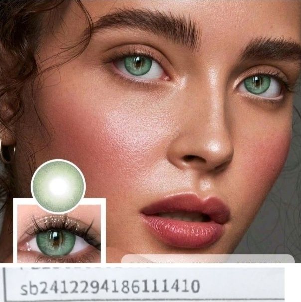 Едногодишни Цветни контактни лещи без диоптър