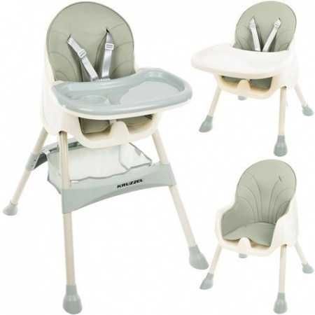 Scaun de masa bebe,copii, 3in1,greutate maxima 20 kg - Diverse culori