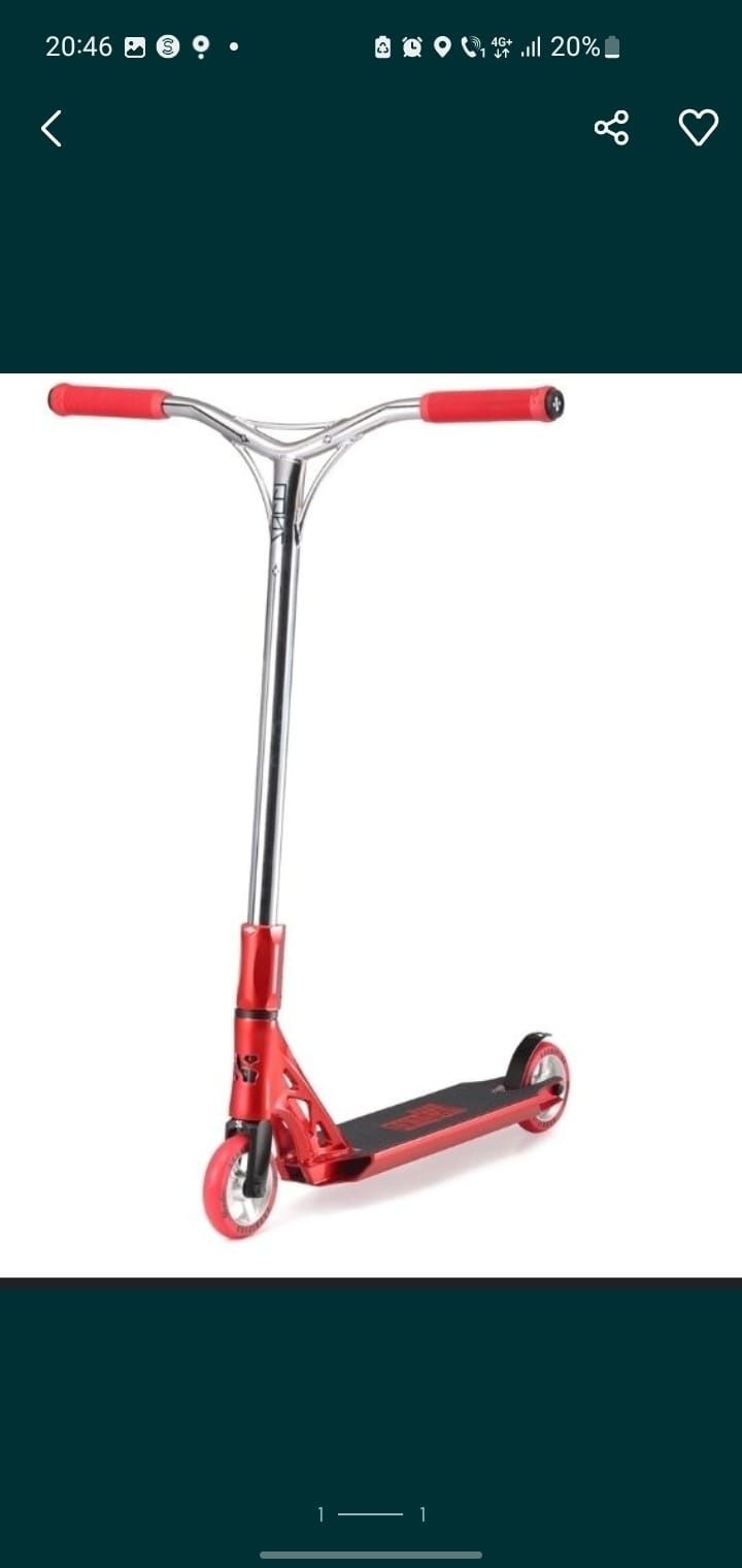 Trotineta Sacrifice Scooters Akashi 110 Red