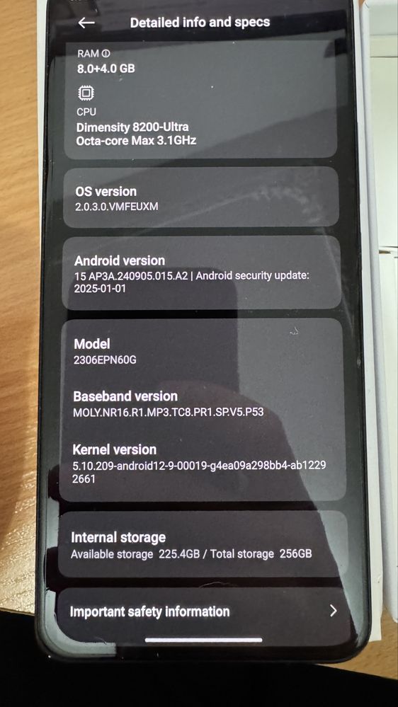 Xiaomi 13T (nu pro), garantie, 256GB
