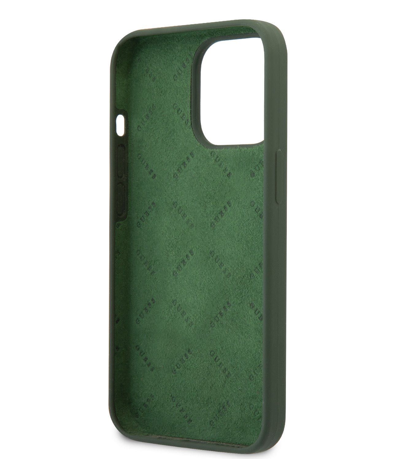 Калъф Guess Apple iPhone 13 Pro 4G Silicone Metal Logo