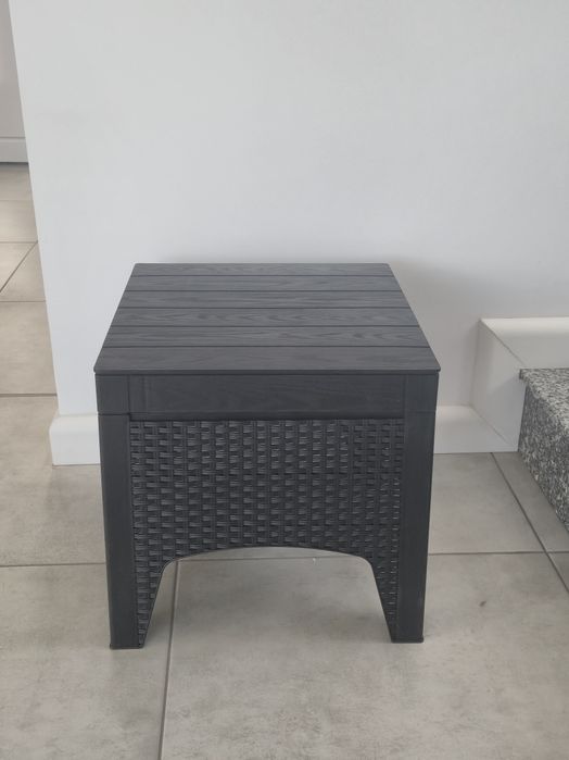 Măsuță de cafea din ratan – ideală pentru grădină, terasă sau balcon