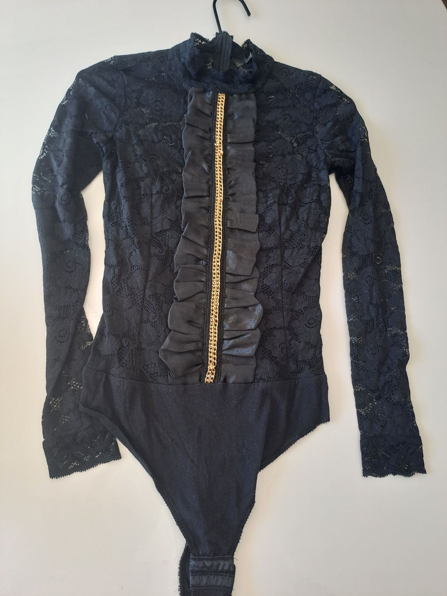 Дантелено боди- блуза Caramella fashion