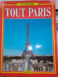 продавам книга на френски език за забележителностите на Париж и др.