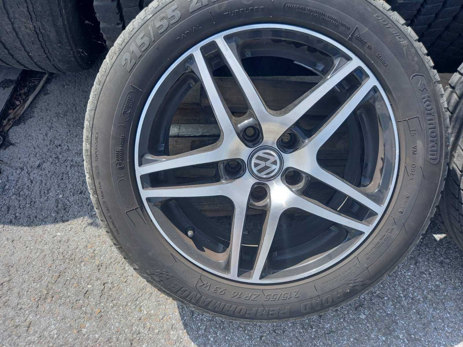 5x112 16 цола джанти с хубави летни гуми за VW/Skoda/Seat/Audi