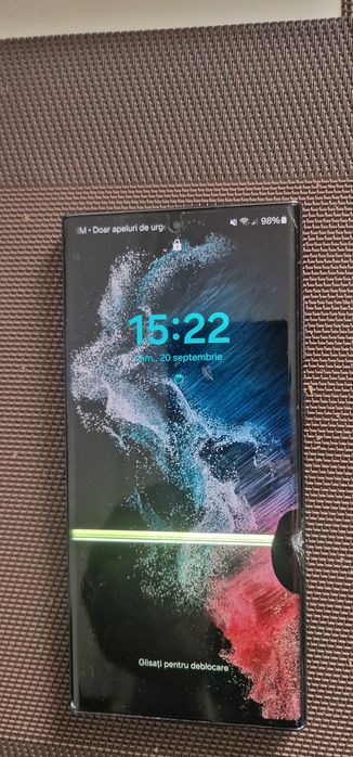 Samsung s22 ultra ecran spart