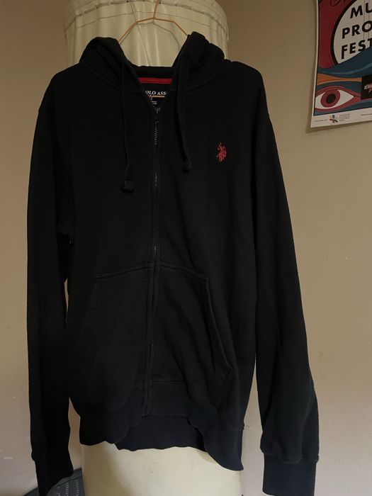 U.S. Polo ASSN тъмно син суичър