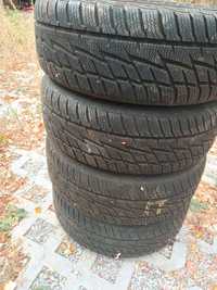 Зимни гуми с джанти и тасове от Skoda Octavia