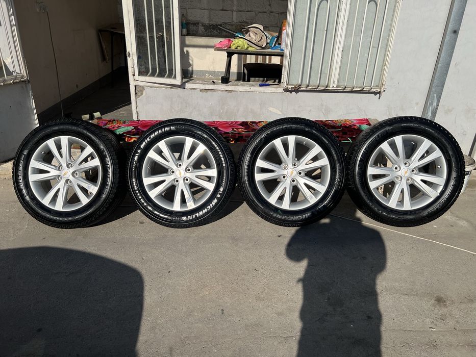 MICHELIN Latitude X ICE II (зимняя резина на дисках Каптивы)