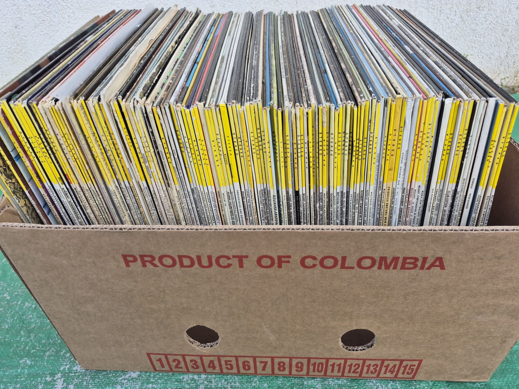 Vând 200LP Discuri Vinil colectie muzică clasică