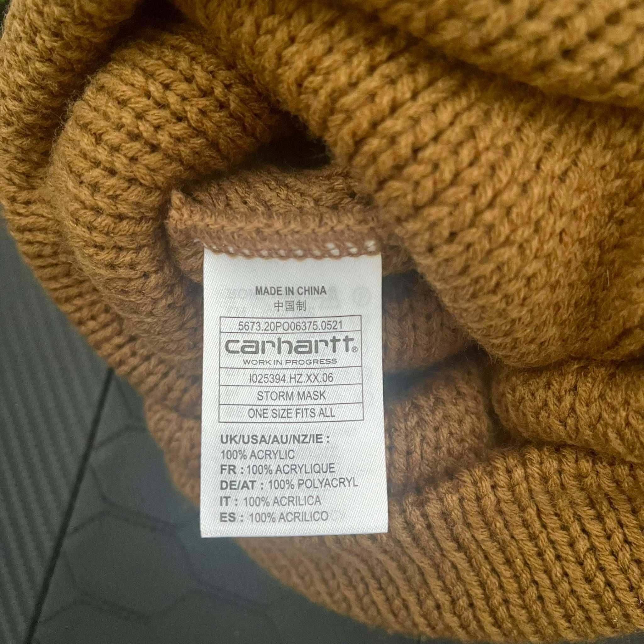 Carhartt WIP Плетена Маска / Балаклава