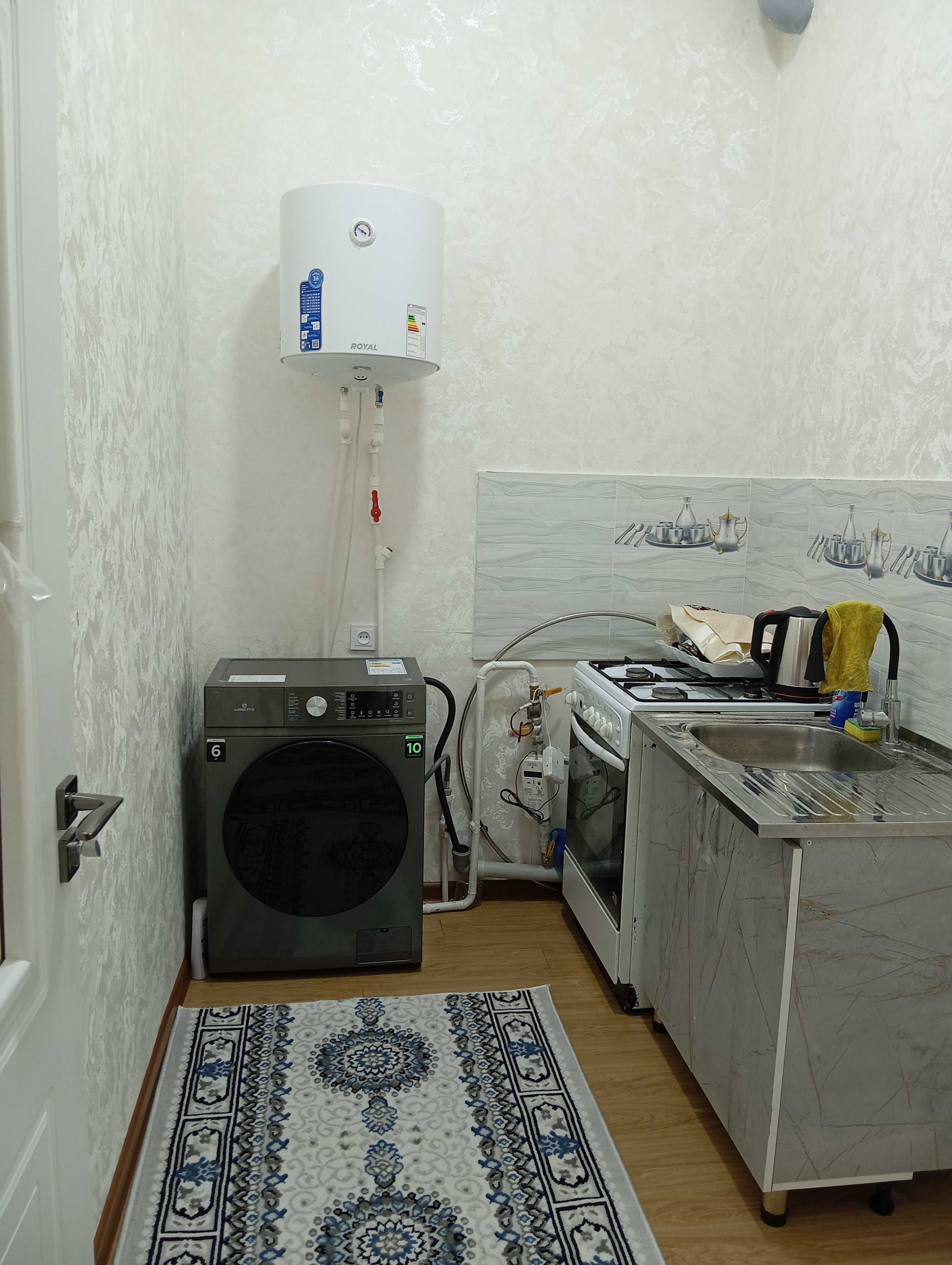 2 хонали квартира ижарага берилади
