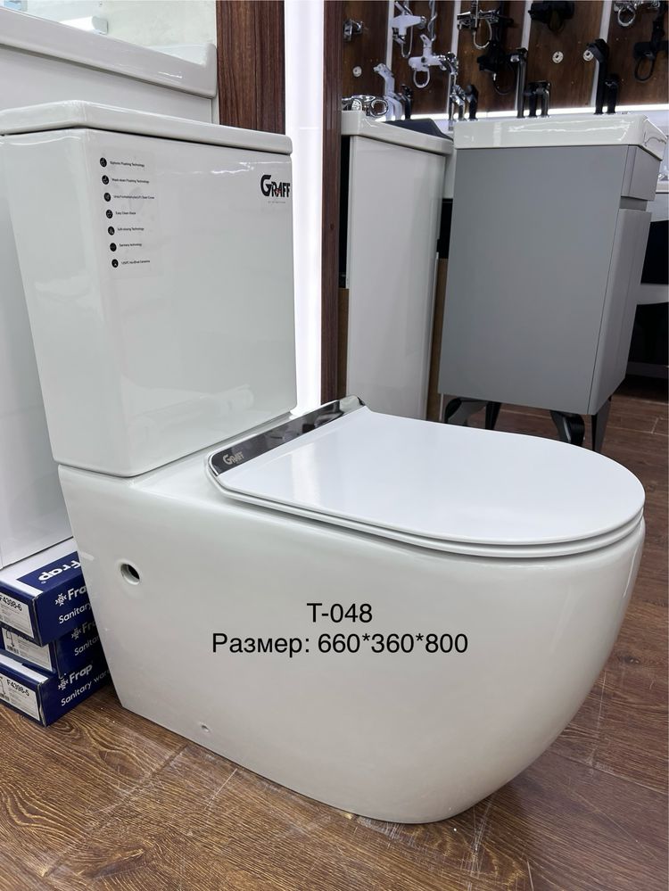 Унитаз литой КИТАЙ